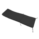 Lounge Chair Cushion with Ties Removable Rain Proof Fade Proof Sun Lounger Replacement Cushion for V1294-YM0901-3116250002511