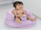 Richell Inflatable Soft Baby Chair Purple Grey DTK10981
