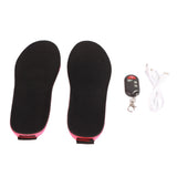 Heated Insoles DIY Cuttable Smart Remote Control USB Rechargeable Electric Heating Insoles for Men V1294-YM3113220238311-0421