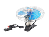 12V 25W Mini Portable Auto Vehicle Clip On Cooling Oscillating Fan for Car Truck Dashboard V1294-YM0722-JYB02166