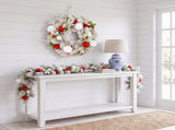 Christabelle 61cm Snowy Elegance Wreath 2.74m Snowy Elegance Garland CMB-SENSE-WG