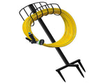 Garden Hose Holder Detachable Metal Pipe Bracket Vertical Garden Hose Storage Rack V1294-YM0901-3111240124411