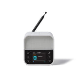 Lexon Oslo Dab & Fm Alarm Clock Radio / Bluetooth Speaker / Wireless Charger - White V398-LD-LA130W