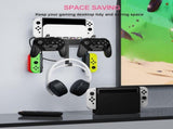 Type B JYS JYS-NS252 For Nintendo Switch/Switch OLED Game Console Controller Headset Wall Mount V1263-JX-3086