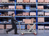Hydraulic Lift Table Cart, 500lbs Capacity 28.5" Lifting Height, Manual Single Scissor Lift Table V952-DJYYSJPTCHS42SG52V0