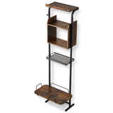 VEVOR Pet Feeding Station with Storage Dog Food & Toy Organizer Raised Dog Bowls V952-BGSJSCWHSWJ1A05ROV0