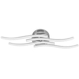 LED Wavy Ceiling Light 140LED Modern Ceiling Lamp for Bedroom Living Room Decor AC85-265V V1294-YM0901-3119210049811