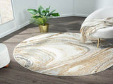 Avani Marble Rug - Sand - 160x160 V262-LGH160160184SAN