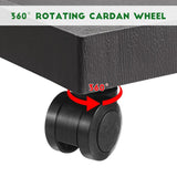 Durable Grey Plastic Plant Stand with Wheels for Indoor and Outdoor V1192-AZ-W-25074