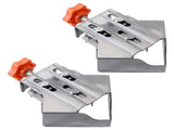2pcs Stainless Steel Right Corner Clamp,90 Degree Right Angle Clamp for Woodworking,Right Angle Clip V1192-AZ-W-2879