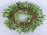 Artificial Hydrangea Wreath for Front Door Greenery Spring Summer Wreath with Bow Decor for Wall V1294-YM0901-240320HL07-1