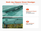 Crop 3.56 x 1.2 x 1.94 m Plant Protection Tent with Zippered Door, Wind-Resistant Tall Crop V952-ZZBHZ1PCS144OHU8N001V0