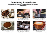 51mm/2in Coffee Bottomless Portafilter with Cup Filter Basket forECP35.31 Espresso Machine V1370-AZ4-20319