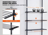 Over the Toilet Storage 4-Tier Bathroom Shelf Rack Space Saver Organizer V952-ZLGSGMTCWJ4CO9UA1V0
