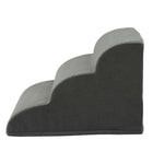 i.Pet Dog Ramp Steps Foam 3 Tier Pet Stairs For Bed Sofa Car Portable Indoor FDR-D-FOAM-3T-GR