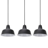 3 PCS Barn Pendant Lamp Holder Adjustable Rope Iron 110240V Farmhouse Pendant Light Holder for Home V1294-YM0901-3119230104411