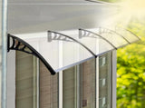 Mountview Window Door Awning Outdoor 1M X 4M Transparent 1x4M OD1006-1X4