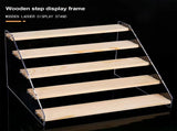 Wooden Ladder Display Shelf Countertop Cabinets Organizer Rack for Toy Cosmetics Kitchen Spices V1294-YM0716-220624CY35-2