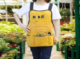 Work Tool Apron for Men and Women, Torso Length with 21 Tool Pockets, Durable Canvas Apron, DIY V1192-AZ-W-3225