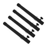 4pcs Table Leg Extenders 44cm Steel Table Leg Risers for Folding Tables Straight Bent Leg V1294-YM0706-3117230138311