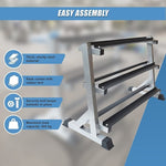 3 Tier Dumbbell Rack for Dumbbell Weights Storage V63-822431