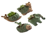 Ceramic Succulent Pot Cartoon Animal Planter Pot for Desk Home Decor V1294-YM0901-3111240123011