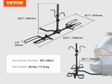 2-Bike Rack Hitch Mount Folding Carrier Car Truck SUV 1.25 V952-GJZXCJTJSGJJ5RWDJV0