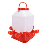Automatic Poultry Waterer Multifunctional Large Capacity 8 Bowls Poultry Waterer Dispenser for Farm V1294-YM0901-3111250225011