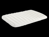 Pawz XL Size Orthopedic Dog Bed with Sherpa Plush Removable Cover in White PT1275-XL-WH