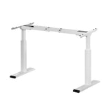 Artiss Standing Desk Frame Only Dual Motor Motorised White HASD-268-WH