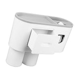 Toothbrush Holder Wall Mounted with 2 Cups Automatic Toothpaste Dispenser Multifunctional Toothbrush V1294-YM0901-3112230071811