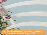 Heavy Strong Metal Wedding Arch Garden Arbor Floral Backdrop Stand Indoor Outdoor V767-HQ-ZJ133