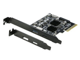 Simplecom EC315 PCIe x4 to 4-Port USB 3.2 Gen II 10Gbps Type-C Type-A with Front Panel USB 3.0 V28-SIMEC315