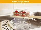 2-in-1 Draining and Preservation Basket, 2026 Upgraded Multifunctional Fruit and Vegetable Washing V1258-DP02-F-830