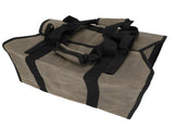 Log Carry Bag Waterproof Dual Use Portable Wet Wax Canvas Firewood Carrier Tote Bag for Logging V1294-YM0714-3117210149811