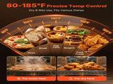 Electric Hot Box Food Warmer, 5-Tier Commercial Warming Cabinet with Water Tray, Single-Door and V952-XXSPBWJ5CDKB3Q9TF001V3