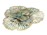 Metal Wall Decor Modern Stylish Triangular Ginkgo Flower Iron 3D Wall Sculpture for Living Room V1294-YM0626-3115220150211