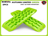 X-BULL Recovery Tracks Boards 10T 2PCS Truck Snow Mud 4WD Offroad Gen2.0 91cm Green V211-AU-ST006