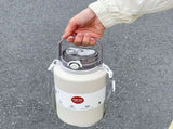 Giant 67.63oz Vacuum Flask, 316 Inner & 304 Outer Stainless Steel, 12-24H Long-Lasting Heat & Cold V1232-BXGZKB-2L-001