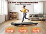 Everfit 3 in 1 Treadmill Electric Walking Pad with Incline Under Desk Home Gym Black TMILL-400-INC-BK