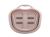 Foot Soaking Bath Basin Foldable Portable Roller Design SPA Massage Bucket for Relieving Feet Pain V1294-YM0523-3112220008611