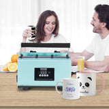 Tumbler Heat Press Machine 11-30oz Mug Press Sublimation Tumblers Green V952-SDKKBJAYAJXSU9GD9V3