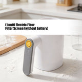 Electric Flour Sifter,Handheld Battery Operated Metal Mesh Shaker,Cup Powder Shaker Strainer for V1192-AZ-W-23658