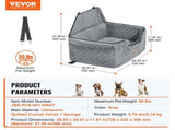 Dog Car Seat, Dog Booster Seat for Car with A Storage Pocket, Pet Car Seat with Clip-On Safety V952-CWZGQCZYHSSFWKF5YV0