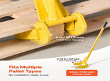Pallet Buster Tool, 1 m Carbon Steel Handle Wrecking Pry Bar, 907 kg Weight Capacity, Heavy Duty V952-DGTPQGFZX41IIURV9001V0