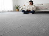 5m Light Grey Carpet Tiles Set Commercial & Domestic Flooring for Office, Retail, Home V63-952991