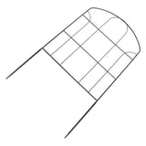Decorative Garden Arched Border Iron Metal Wire Panel Dog Rabbits Ground Stakes V1294-YM0901-3111240296211