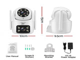 UL-Tech Wireless Security Camera Outdoor Indoor, 2.5K Dual Lens Pan Tilt, 4MP IP Camera, CCTV-IP-DUAL-PTZ-2M