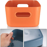 6 Pieces Plastic Storage Basket With Handles, Small Storage Box Organizer For Bathroom, Kitchen, V1188-MS-227-0659