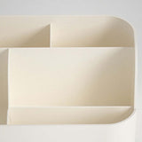 Makeup Organizer with 3 Large Drawers, Clear Rectangular Compartments for Brushes & Eyeshadow, V1366-AZ2-W-18088